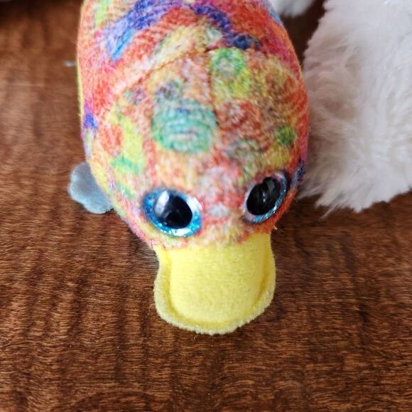 Disney Squishmallow Zuru Rainbowcorn Petting Zoo Aurora TY baby platypus - Picture 2 of 8